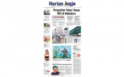 HARIAN JOGJA HARI INI: Pergantian Tahun Tanpa Wifi di Malioboro 