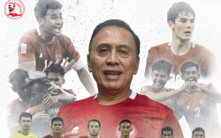 Poster Dukungan Iwan Bule untuk Timnas Jadi Sorotan Warganet