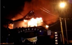 Diduga Karena Petasan, Permukiman Terbakar