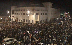 Malam Tahun Baru, Begini Kondisi Lautan Manusia di Tengah Kota Jogja