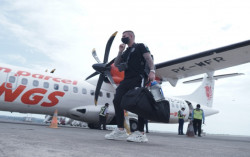 Sampai di Bali, PSS Pilih Latihan Ringan