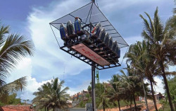 Ngopi di Ketinggian 40 Meter Dipersoalkan, Ini Tanggapan Pengelola Jogja Sky