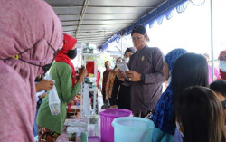 Angkat Perekonomian Warga, Hargobinangun Bangun Pasar Desa Sompilan