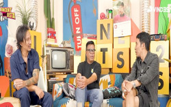 Abdel Achrian Masih Nyabu saat jadi Host Bareng Mamah Dedeh