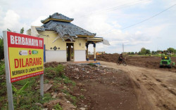 Tergusur Tol Jogja-Solo, Permukiman 1 RT Kini Rata dengan Tanah