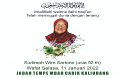 Innalillahi, Legenda Jadah Tempe Mbah Carik Meninggal Dunia