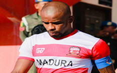 PSS Sleman vs Madura United : Greg Absen 