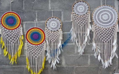 Lewat Macrame, Perempuan asal Pundong Ini Sukses Mendulang Untung