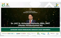 BAZNAS Award 2022, Airlangga Tokoh Zakat Nasional yang Konsisten Lanjutkan Keuangan Inklusif 