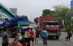 Selidiki Kecelakaan Maut Balikpapan, KNKT Temukan Rangka Truk Diubah