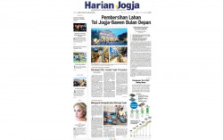 BERITA JOGJA HARI INI: Pembersihan Lahan Tol Jogja-Bawen Bulan Depan