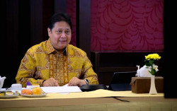 Airlangga: Imlek Momen Perkuat Soliditas Hadapi Pandemi