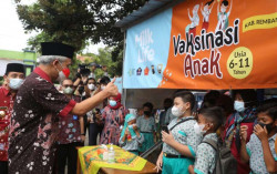 Pemprov Jateng Terus Galakkan Vaksinasi Anak 6-11 Tahun