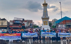 Mahasiswa Gelar Aksi di Tugu Jogja untuk Tolak Klithih, Intoleransi, dan Radikalisme