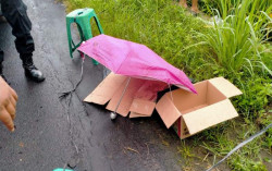 Bayi Perempuan Ditemukan Tak Bernyawa di Pinggir Jalan Temanggal Kalasan