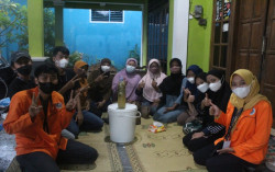Mahasiswa KKN UAD XVI C2  Bikin Terobosan Penanganan Sampah di Bantul