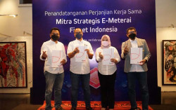 Gandeng Tiga Mitra Strategis, Finnet Perluas Distribusi E-Meterai
