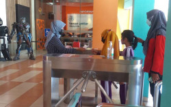 Cegah Kerumunan, Taman Pintar Lakukan Buka Tutup Pengunjung