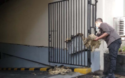 Gedung Hotel di Jalan Dagen Terbakar