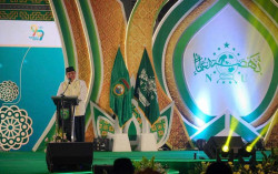 Airlangga: Pemerintah Apresiasi NU yang Telah Menggerakkan Ekonomi Kerakyatan Demi Kesejahteraan Petani