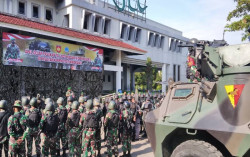 Latihan Tempur Perkotaan di Jogja, Ada Adu Tembak Para Sniper di Sekitar Mandala Krida