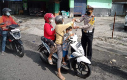 Ratusan Orang Terjaring Razia Polisi di Gunungkidul