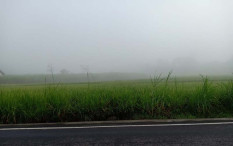 Pandangan Terbatas, Ini Potret Jogja Berkabut Pagi Ini 