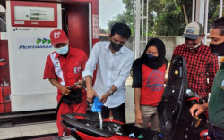 Genjot Pendapatan, Desa Triharjo Sleman Resmikan Pertashop dan Triharjo Mart