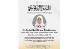 KABAR DUKA: Pendiri Masjid Suciati Saliman Meninggal Dunia