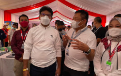 Menkominfo Kaget Marc Marquez Jatuh Sampai 4 Kali di Sirkuit Mandalika