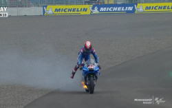 Ini Arti Bendera Merah Saat Insiden Alex Rins di Mandalika