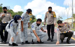 Kawasan Rawan Kecelakaan Ditandai dengan Redspot