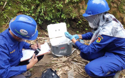 DLH Ambil Sampel Air di 3 Mata Air Lereng Merbabu