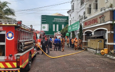 Sebuah Kantor di Ruko Casa Grande Kebakaran