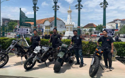 XSR 155 Motoride Tour the Java Heritage Tampilkan Karya Custom Builder Yard Built Jawa Tengah dan Jogja