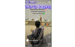 Berlagak Seperti Mbak Rara, Pria Ini Jadi Pawang Stasiun KA Bandara YIA