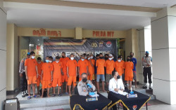 41 Tersangka Curat di DIY Diringkus Polisi