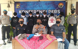 Polisi Bantul Amankan 7 Remaja yang Akan Perang Sarung