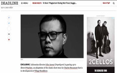 Disutradarai Joko Anwar, Film Fritzchen Diangkat dari Cerita Pendek  