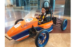 Juarai IIMS, Mobil Listrik Buatan Mahasiswa UAD Diklaim Lebih Lincah