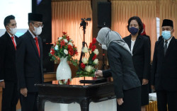 Lantik 9 Notaris Baru, Kemenkumham DIY: Jaga Integritas-Profesional dalam Bekerja