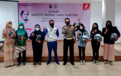 Astra Motor Jogja Kobarkan Semangat #Cari_Aman Sambut Hari Kartini 2022