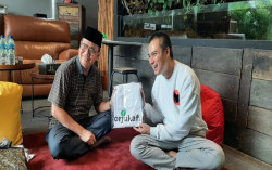 Forjukafi Ajak Baim Wong Kampanye Wakaf di Kalangan Milenial