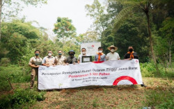  Telkom Konsisten Dukung Penanggulangan Perubahan Iklim lewat Reboisasi dan Konservasi