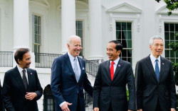 Presiden Jokowi Hadiri Jamuan Santap Malam dengan Presiden Biden di Gedung Putih