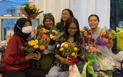 Sporadies Ingin Jadikan Merangkai Bunga sebagai Terapi Jiwa 