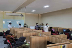 Pelaksanaan UTBK di Kampus UPN Veteran Yogyakarta Berjalan Sesuai SOP