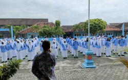 Lingkungan Sekolah di Gunungkidul Masih Mewajibkan Masker