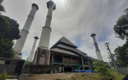 Sempat Dikira Mau Ambruk, Panitia Klaim Menara Masjid Sriwedari Kuat