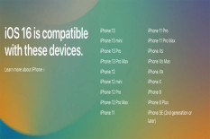 Deretan iPhone yang Bisa Gunakan iOS 16